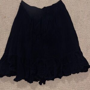 Zara woman skirt black szM